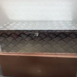 Aluminum Trailer Battery Tool Box 