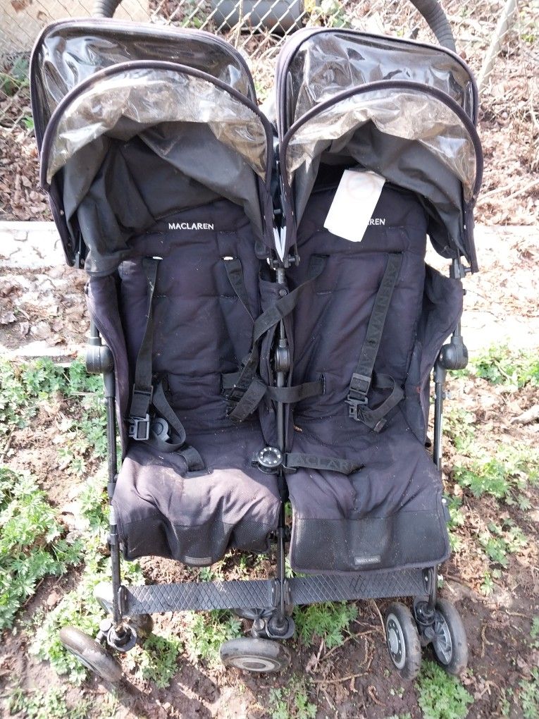 Mclaren Twin Luxury Stroller