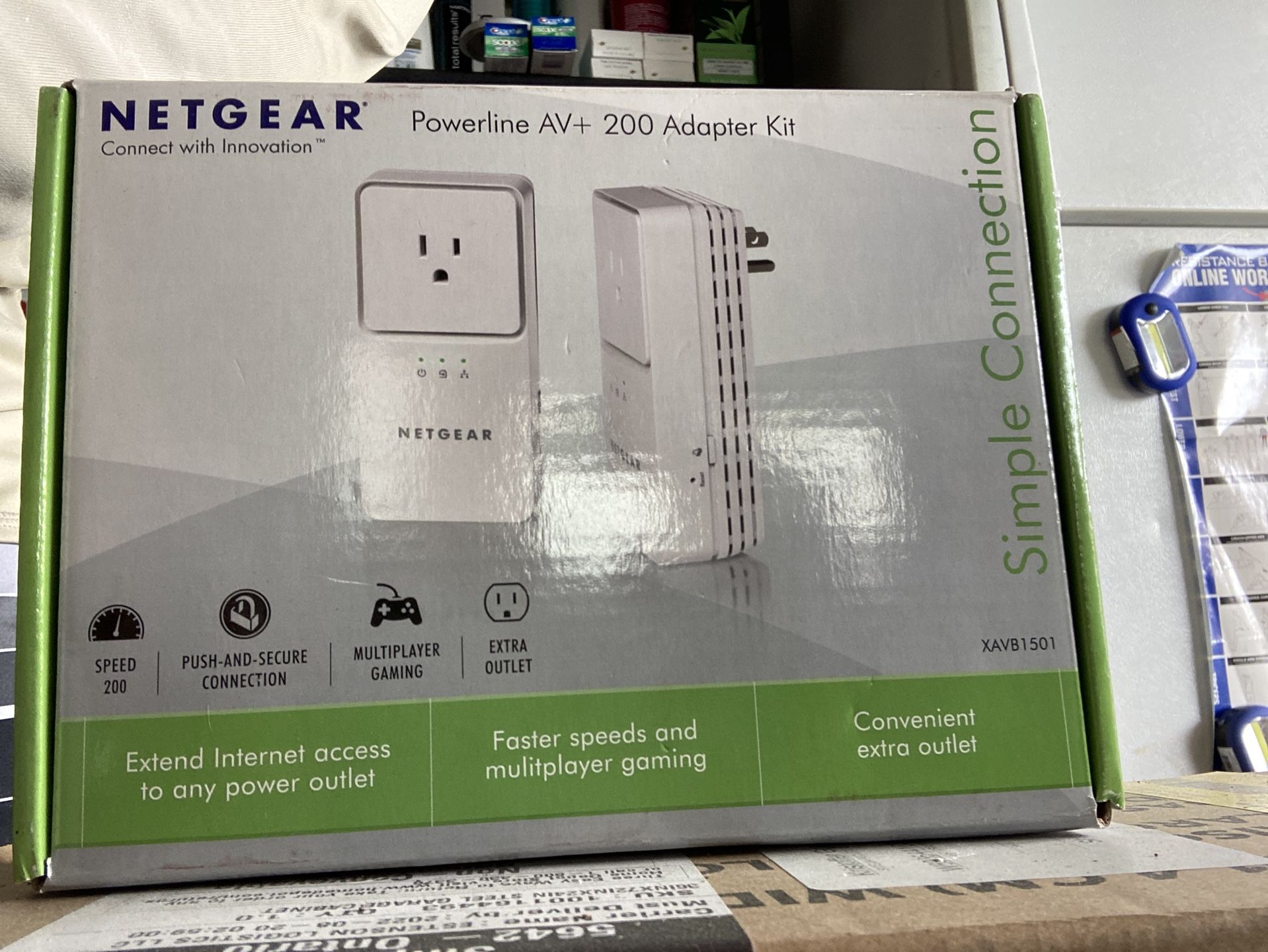 Netgear Power line AV+ 200 Adapter Kit