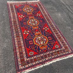 Hand Knotted Rug 4’5”ft-7’8”ft