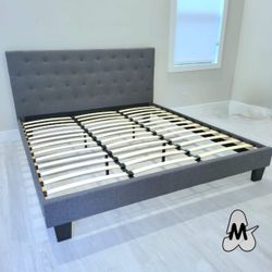 NEW IN BOX - KING BED FRAME 😊 MATTRESS SOLD SEPARATELY