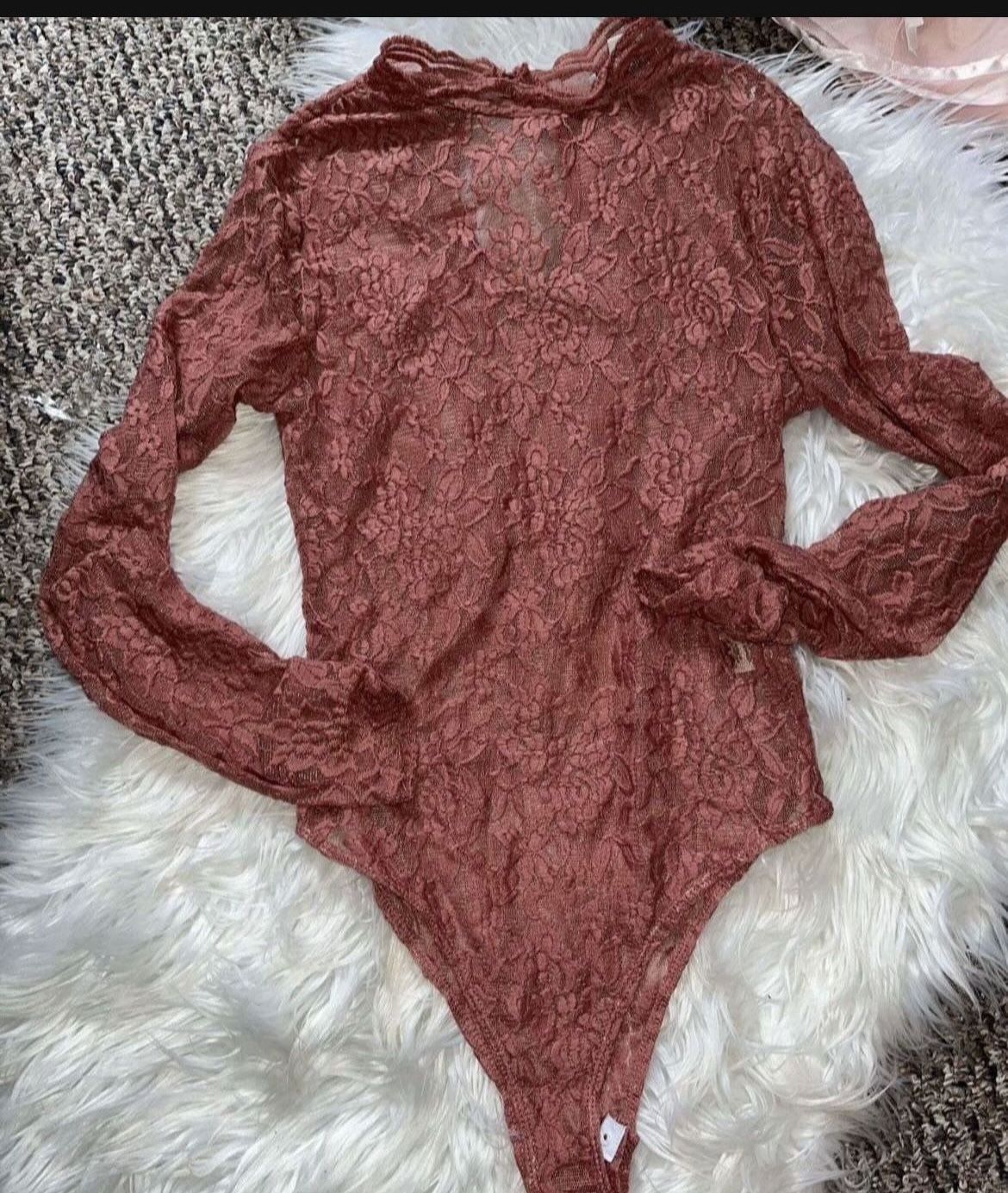 Women’s Pink Bodysuit Size Medium 