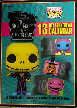 Funko Pocket Pop Nightmare Before Christmas 13-Day Countdown Calendar