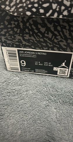 Jordan 3 retro