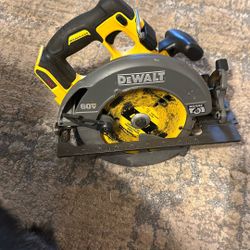 Dewalt 7-1/4" 60v (flexvolt) Circular Saw 