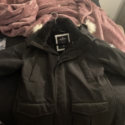 hollister parka jacket