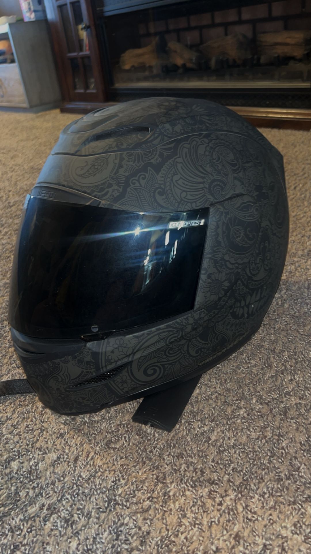 Icon Airmada Helmet Matte Black (2XL)