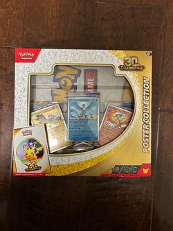 Pokemon 30th anniversary poster collections