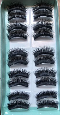 Mink eyelashes 10 pairs