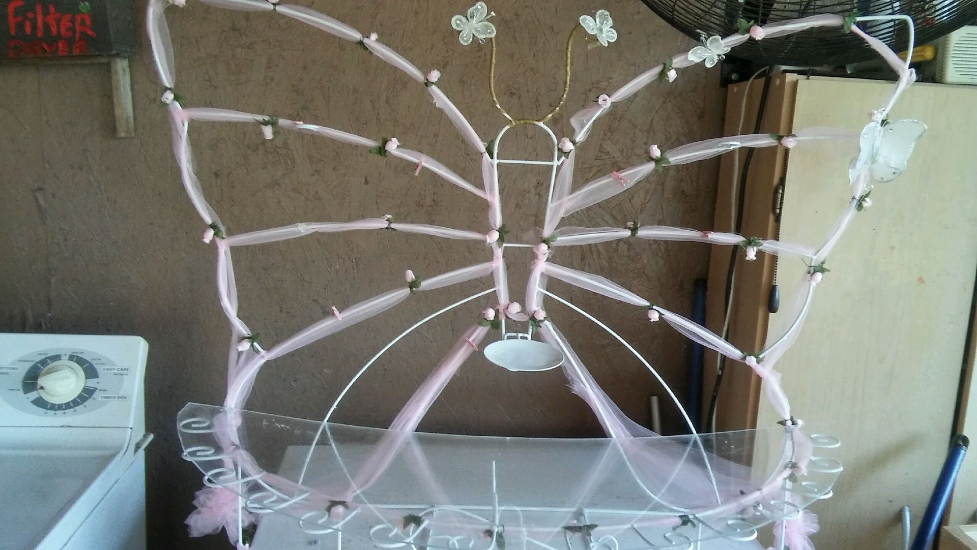 Butterfly backdrop or cake stand