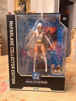 McFarlane Toys DC Classic Raven Collector edition Platinum Chase