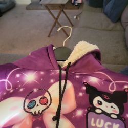 poncho hooded very good condition 