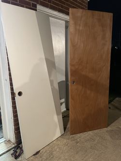 Interior Door 30x80 (two) And Two 24x80