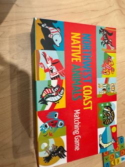 Northwest coast native animals matching Game