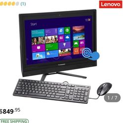 Lenovo touch screen Desktop computer