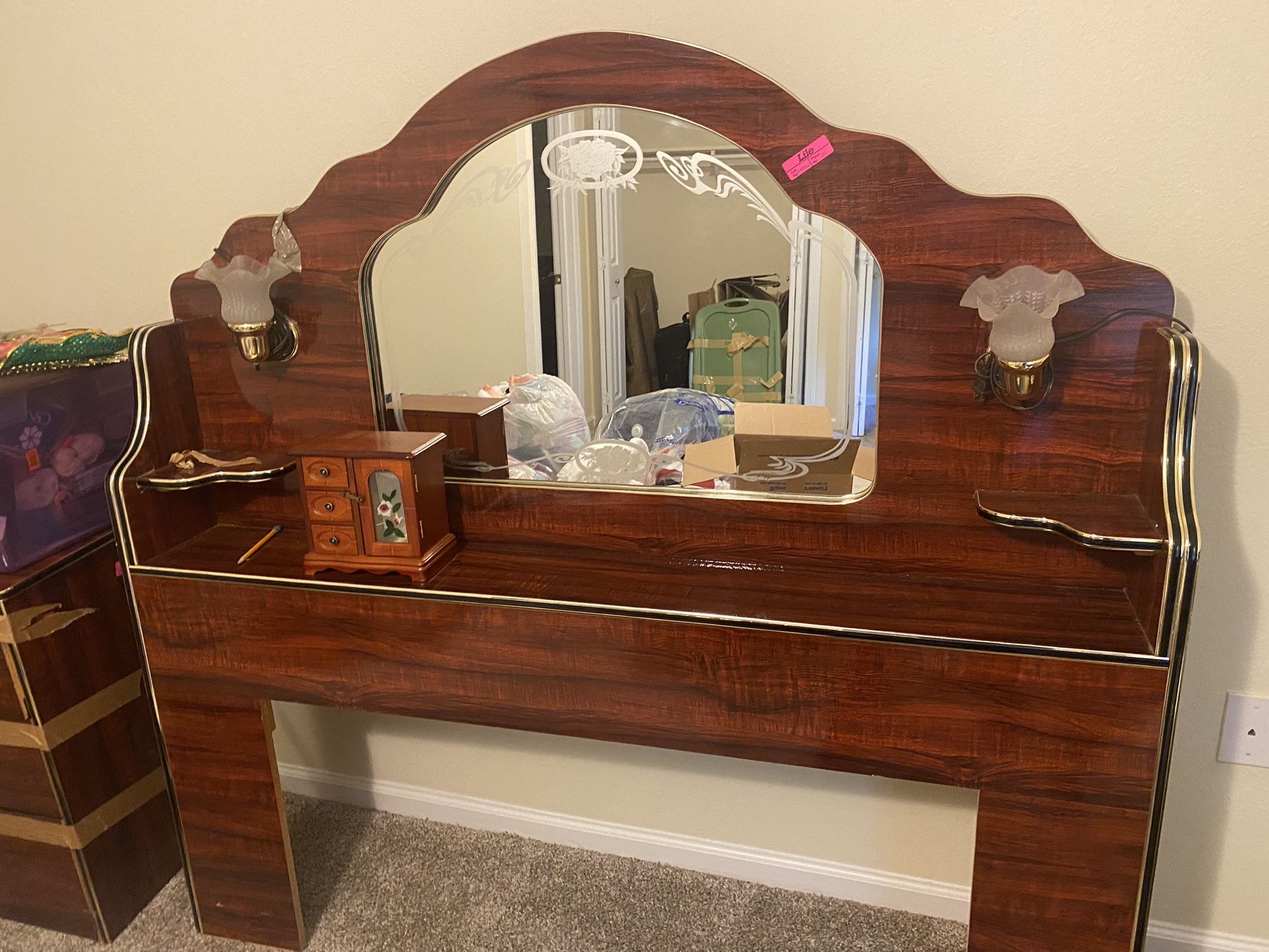 Dresser/headboard