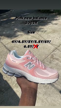 Pink new Balance 2002r