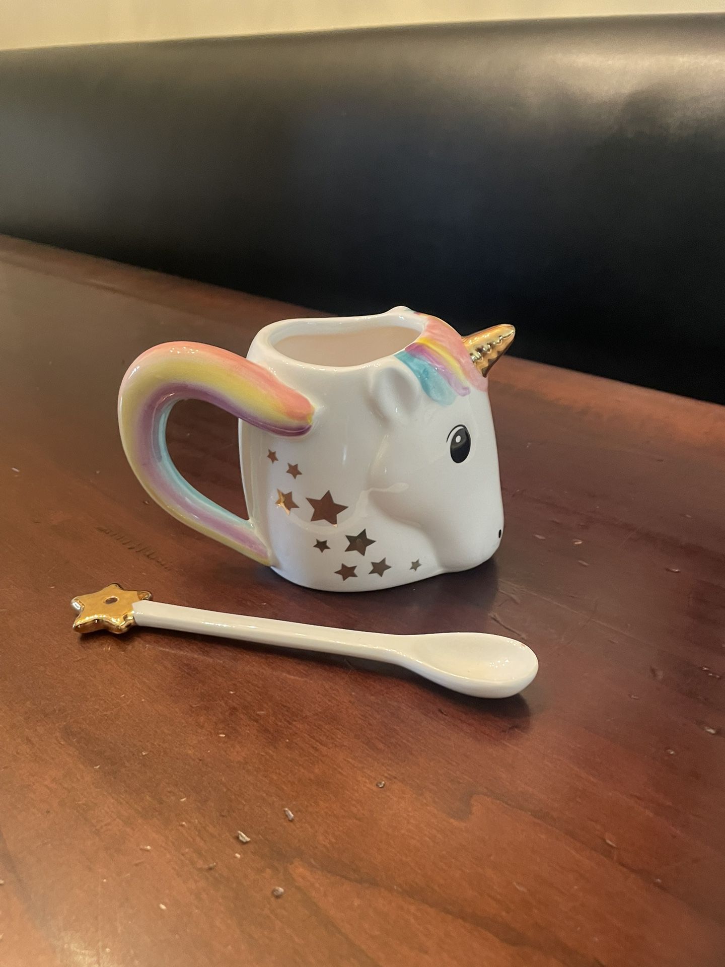 Ceramic Cup And Spoon