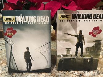 Walking Dead S3 & S4 DVD