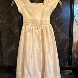 Beige Dress For Girls