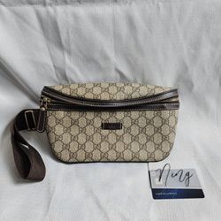 Gucci Supreme Bum Bag Brown