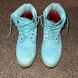 Timberland Blue Boots Villa x Wale Giftbox