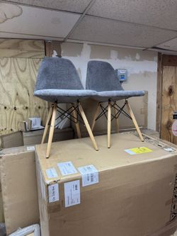 Brand New Fabric Eames Style Chair $50 Each 