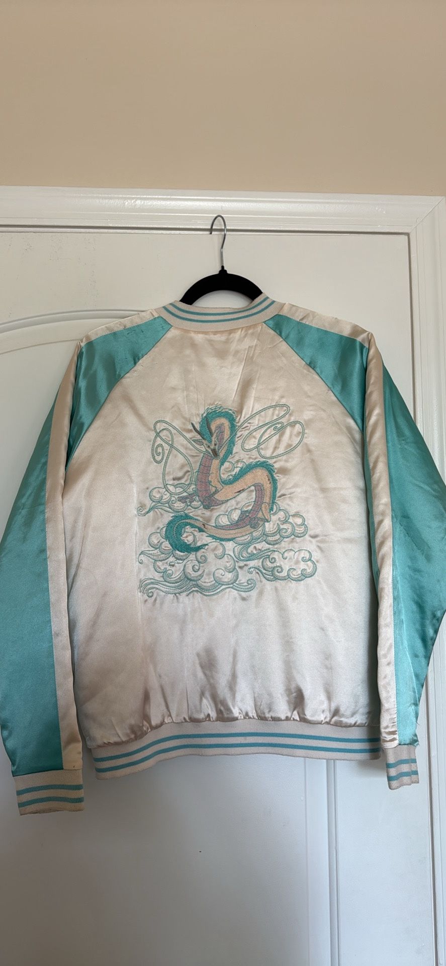 Spirited Away Haku Bomber Jacket L