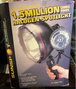 Halogen Spotlight 12 volt DC