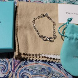 Tiffany Infinity Bracelet New