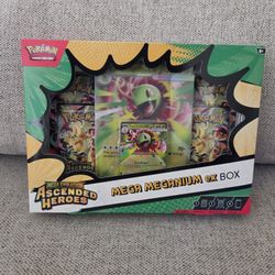 Ascended Heroes Mega Meganium ex Box