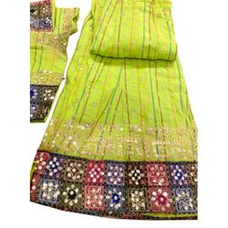 Green Indian Chanya Choli