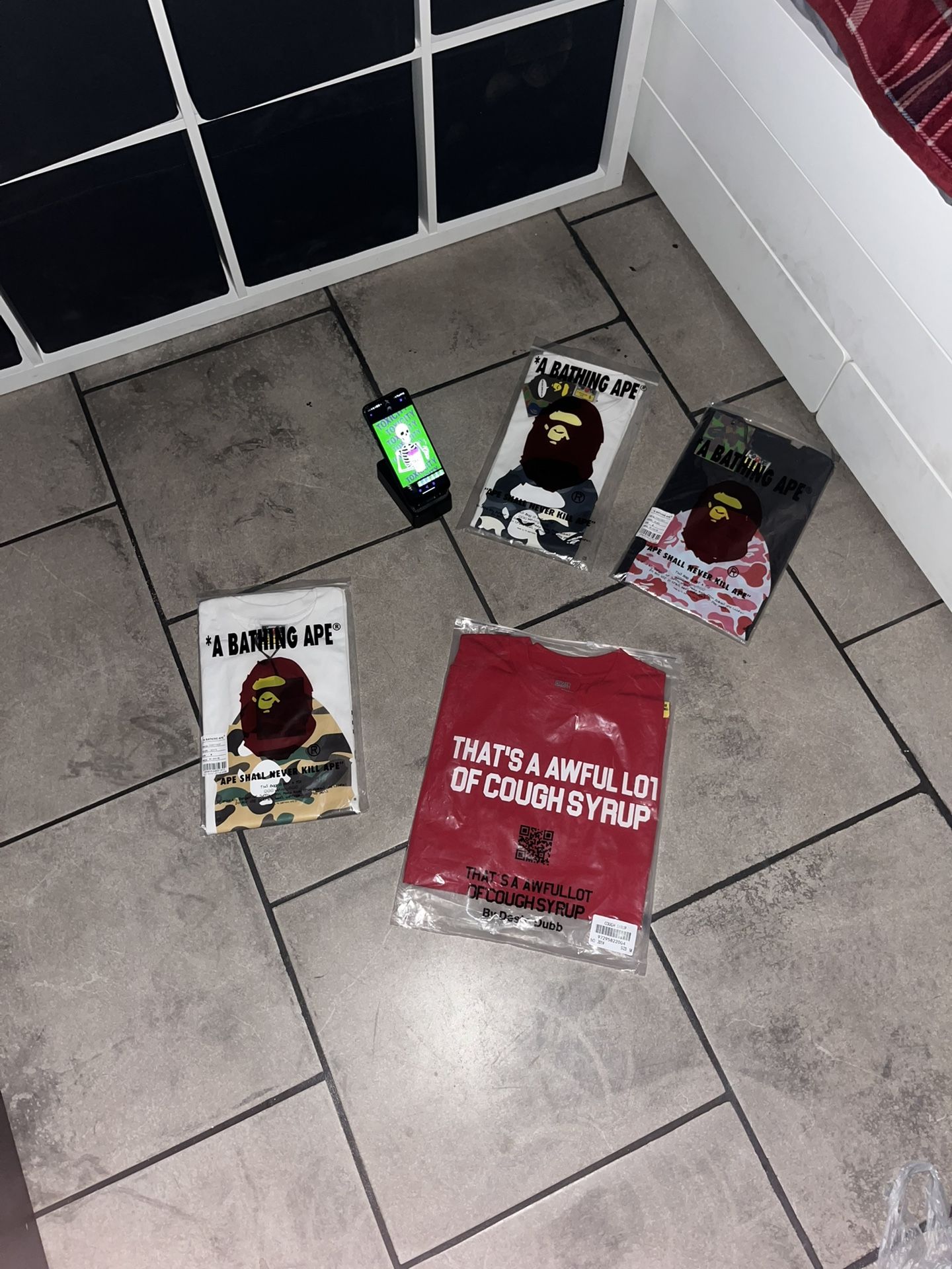 Bape And cough syrup