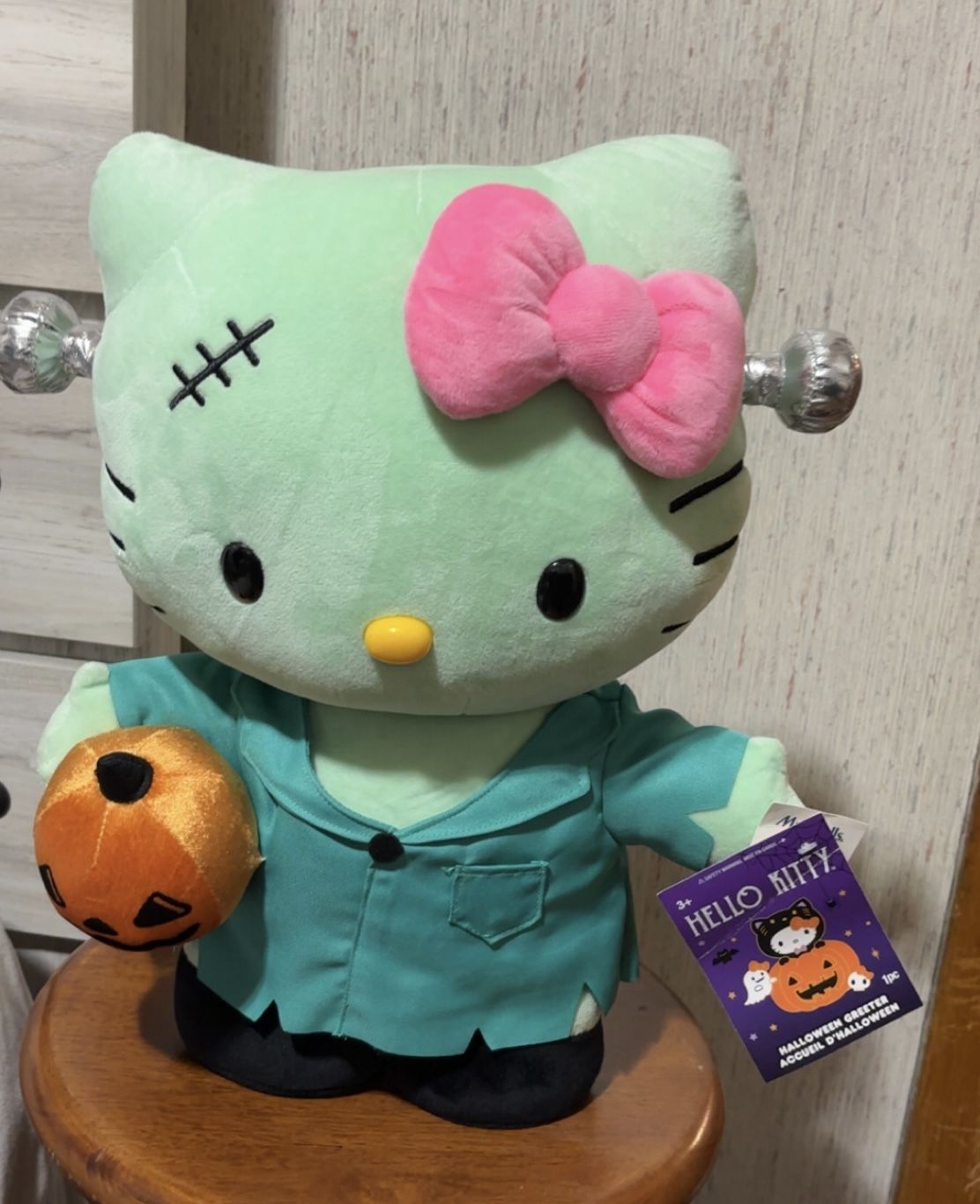Hello Kitty Frankenstein Greeter