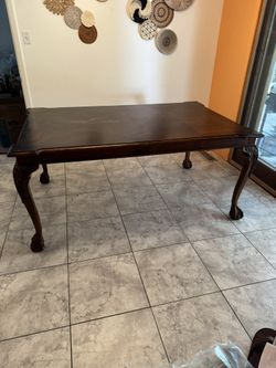 Solid Wood Vintage Dining Room Table- 3 lengths