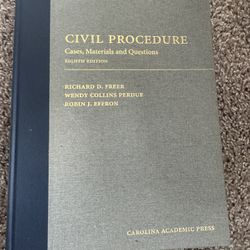 Civil Procedure cases, materials and questions eighth edition