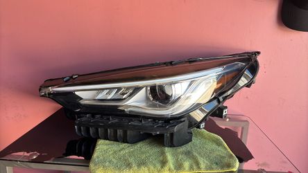 2019-2022 INFINITI QX50 QX55 LEFT SIDE HEADLIGHT PROJECTOR NON-ADAPTIVE LED OEM