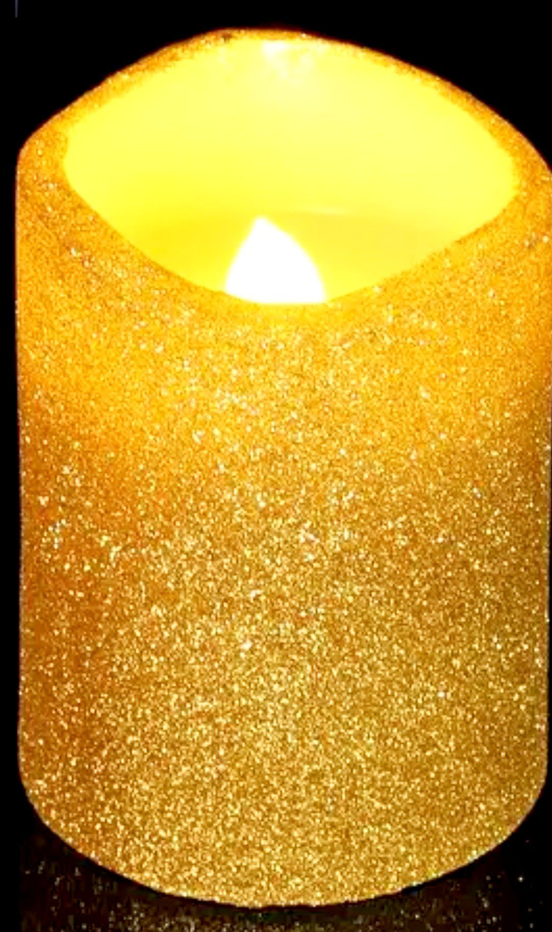 Brand new 3 Flameless Led Golden Candles