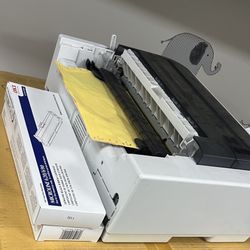 Oki Microline 690 Dot Matrix Printer + 2x Ribbons