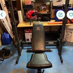 Weight Bench / Squat Rack
