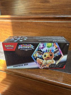 Pokemon Prismatic Evolutions Surprise Box 