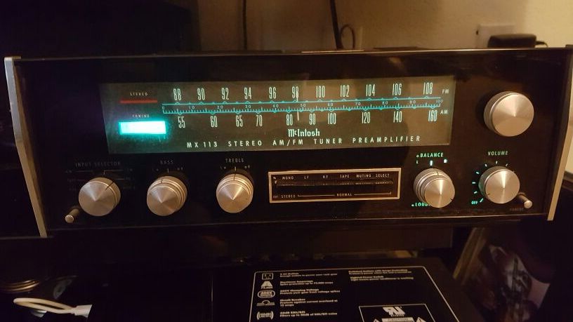 Mcintosh MX113 Preamp