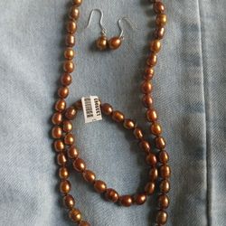 Bronze Pearl Set