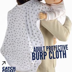 Wearable Burp Cloth (Bash Stack Baby)