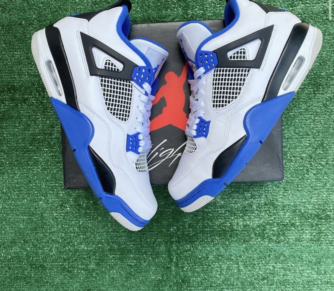 Jordan 4 Motorsport Blue