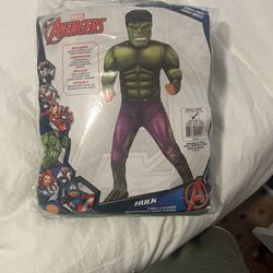 Hulk Costume Size 3/4 Yo
