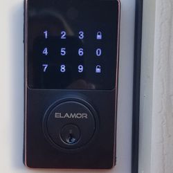 Keyless Entry Door Lock | Electronic Deadbolt Lock with Touchscreen Keypad