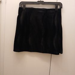 Faux Fur Skirt