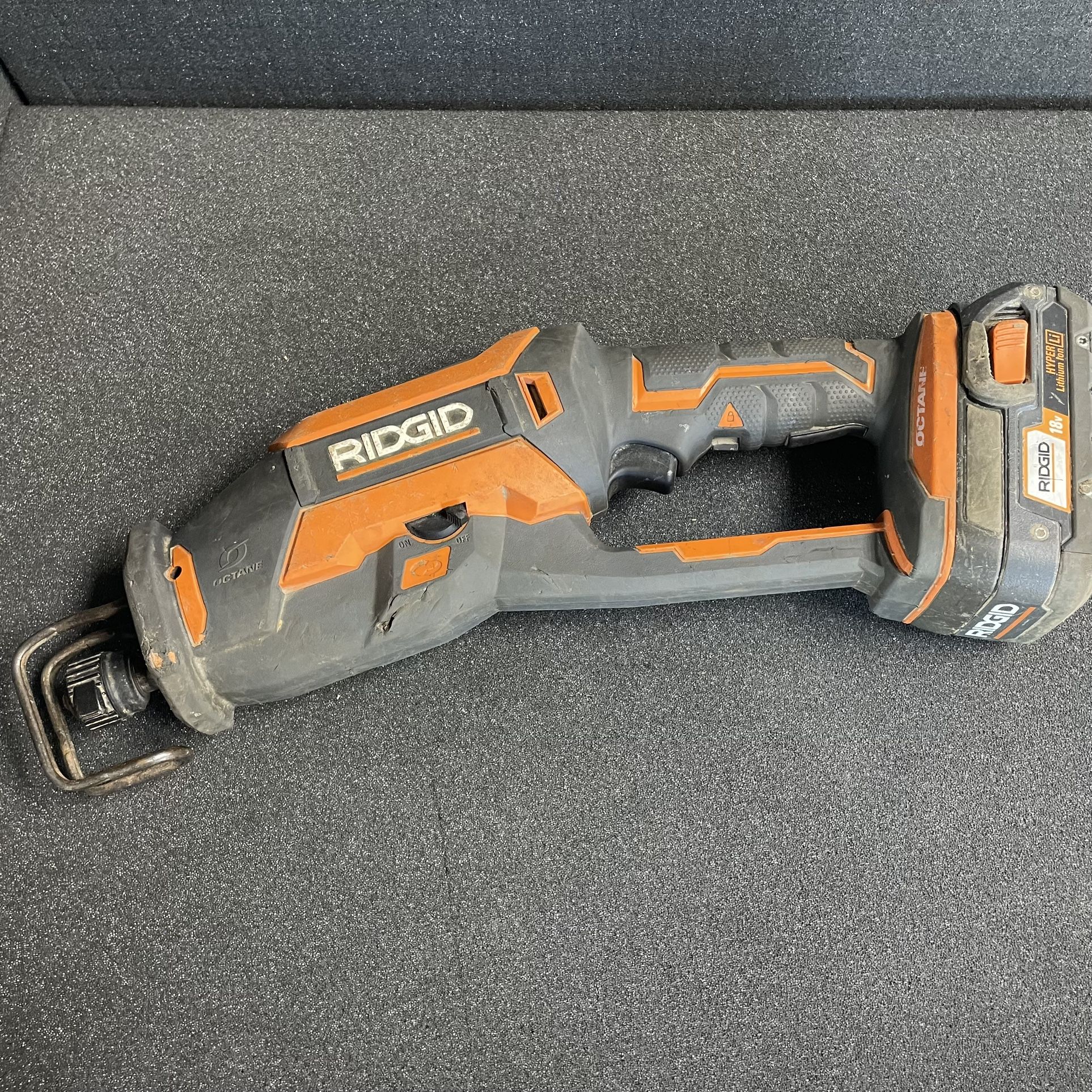 Ridgid R8648B 18V SubCompact Brushless Cordless One-Handed Reciprocating Saw