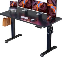 Ergear Height Adjust electric Standing Desk Black
